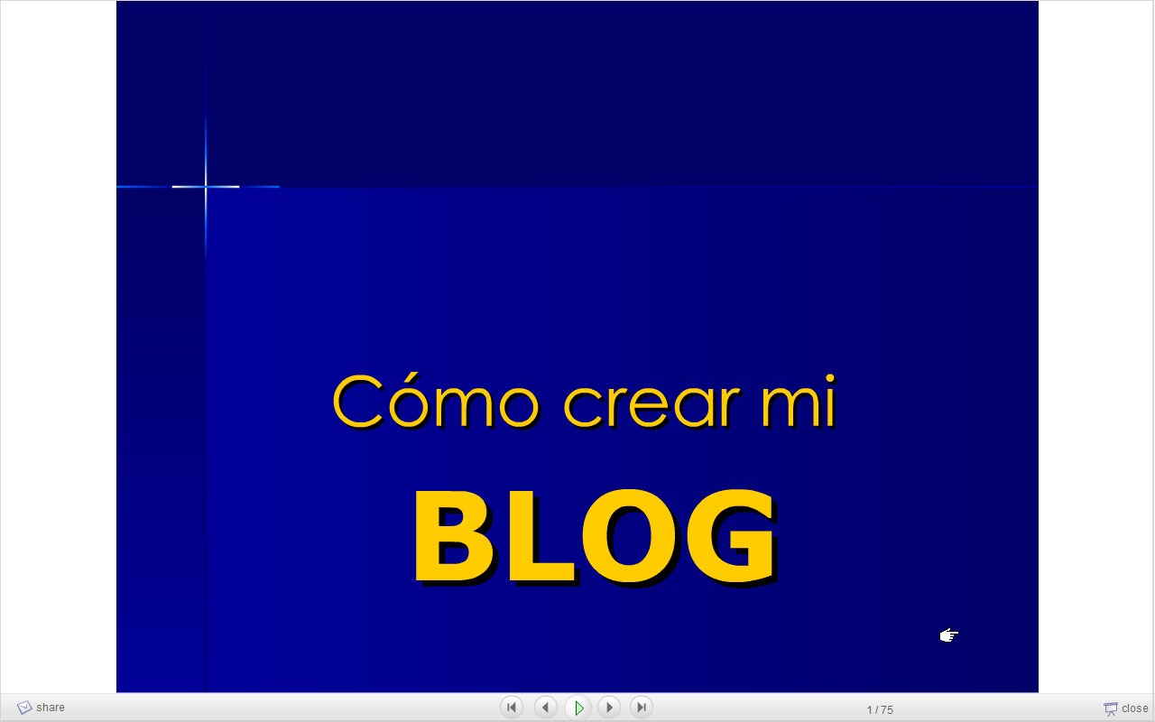 Como hacer blog